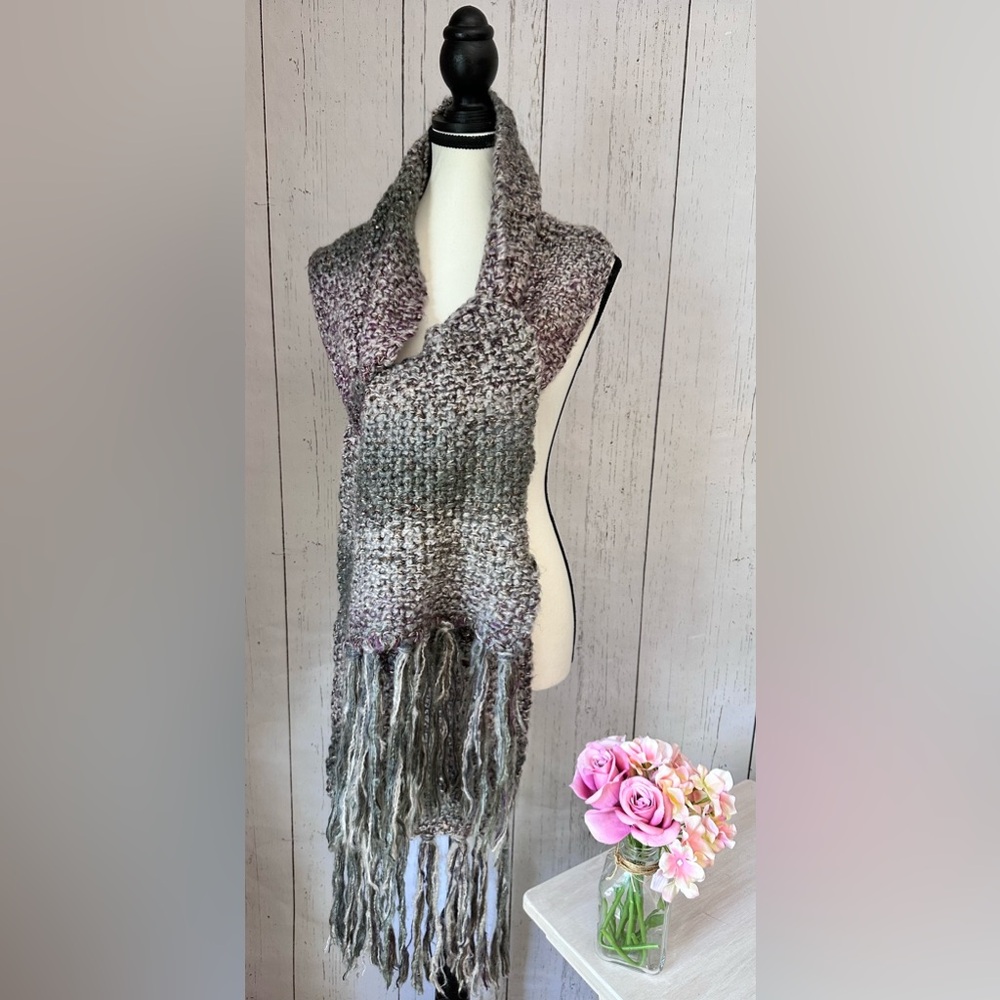 Accessorize Long Multicolor Women’s Scarf Fringed